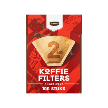 Jumbo #2 Koffie Filters 100 pk