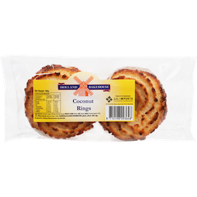 Holland Bakehouse Coconut Rings 180g