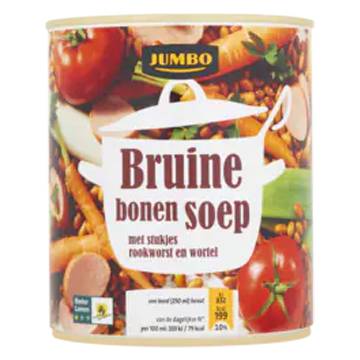 Jumbo Bruine Bonen Soep 800ml