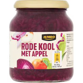 Jumbo Rodekool with Apple 340g