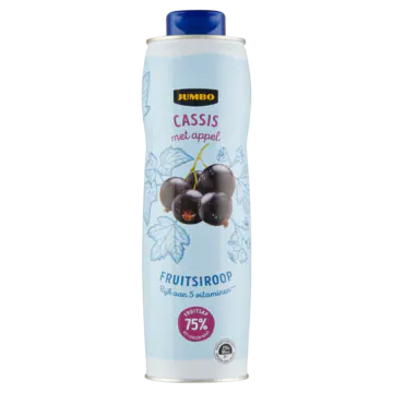 Jumbo Fruit Syrup Apple Blackcurrant 750ml