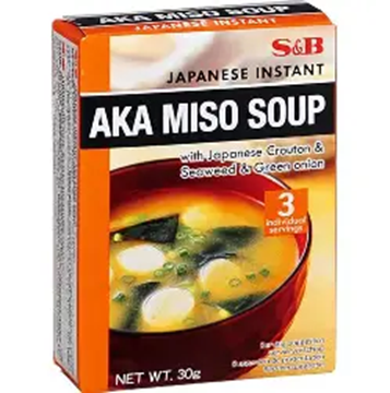 S&B Aka Miso Soup 3 x 10g