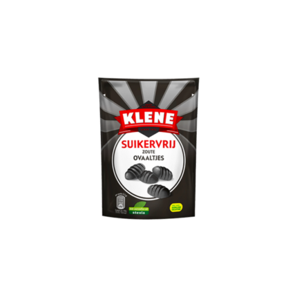 Klene Sugar Free Zoute Ovaaltjes 110g