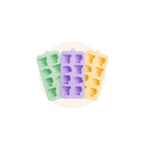 NO Gummy Moulds Animals 3pk