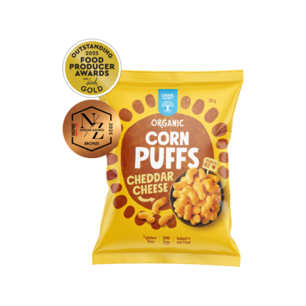 Chantal Organics Corn Puff Cheese 90g