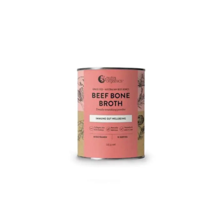 Nutra Organics Beef Bone Broth Miso 125g