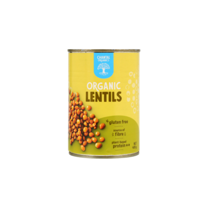Chantal Org Lentils 400g