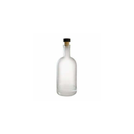 Glass Rum Style Bottle 750ml