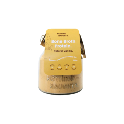 Nothing Naughty Bone Broth Protein Powder Vanilla 500g
