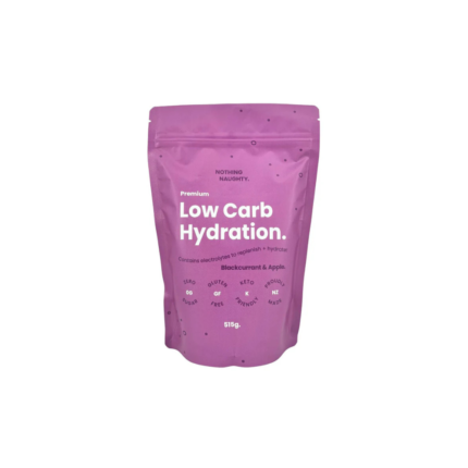Nothing Naughty Low Carb Hydration Blackcurrant & Apple 515g