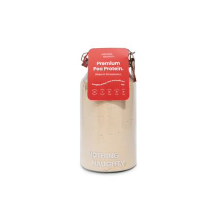 Nothing Naughty Pea Protein Strawberry 1kg
