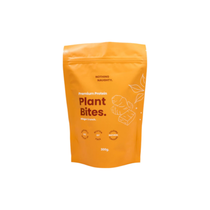 Nothing Naughty Plant Bites Ginger Crunch 300g