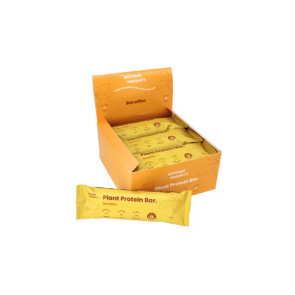Nothing Naughty Plant Protein Bar Banoffee 40g