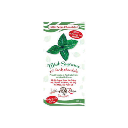 Little Zebra Mint Chocolate 85g