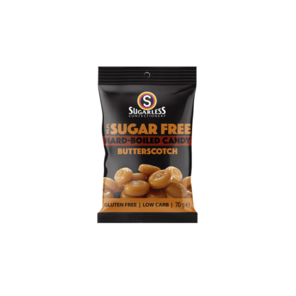 Sugarless Butterscotch Hard Boiled 70g