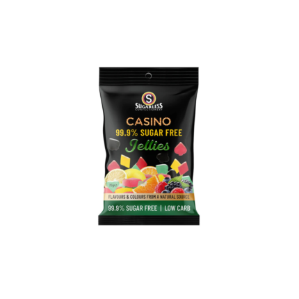 Sugarless Casino Fruit Jellies 70g