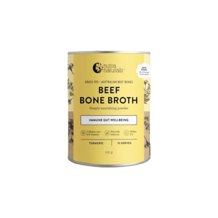 Nutra Organics Beef Bone Broth Turmeric 125g