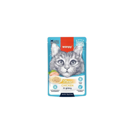 Wanpy Cat Pouch Chicken 70g