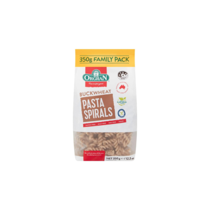 Orgran Buckwheat Pasta Spirals 350g