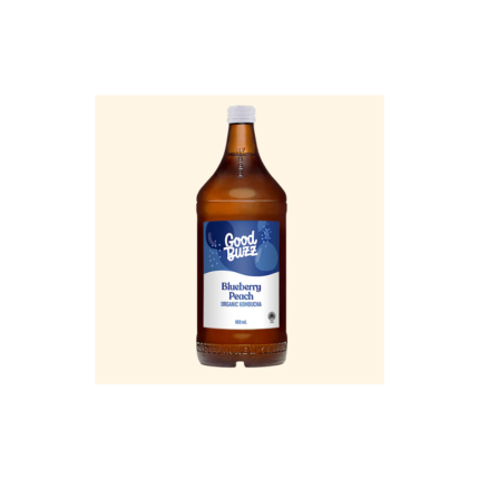 Goodbuzz Blueberry Peach Kombucha 888ml