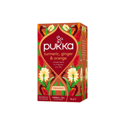 Pukka Turmeric Ginger Orange 20bg