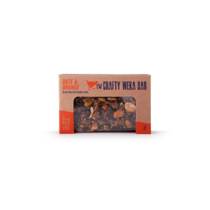 Crafty Weka Bar Date & Orange 75g