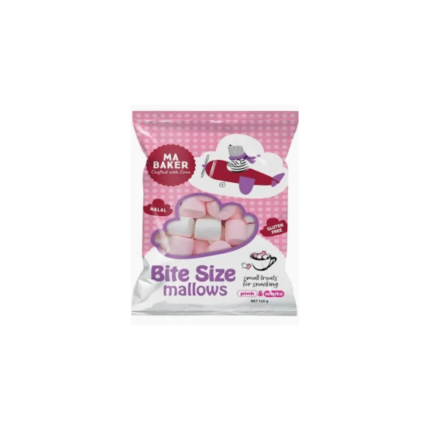 Ma Baker Bite Size Mallow 120g