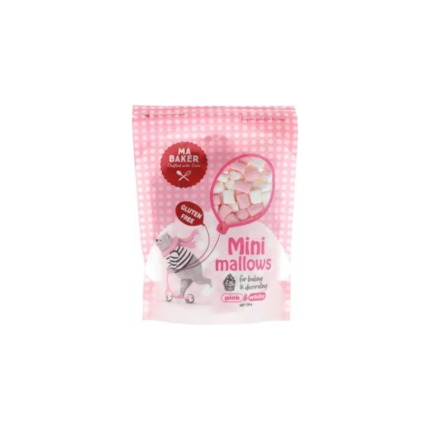 Ma Baker Mini Mallows Pink & White 150g