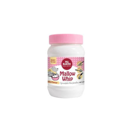 Ma Baker Mallow Whip Vanilla 220g